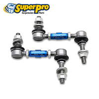 SuperPro Sway Bar Link Kit-Heavy Duty-Adjustable - Front FOR Falcon FG, FGX/Patrol Y62 TRC1245L