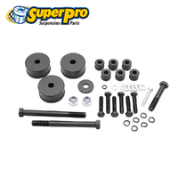 SuperPro Front Differential Mount Drop Kit Complete FOR Toyota Landcruiser 200 Lexus TRCLC200DD