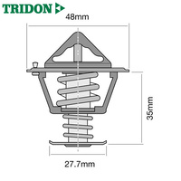 Tridon TT214-180 Thermostat 180F 82C 48mm Diameter