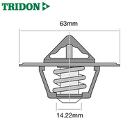 Tridon TT222-160 Thermostat 160F 71C 63mm Diameter