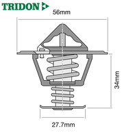 Tridon TT298-180 High Flow Thermostat 180F 82C 56mm Diameter