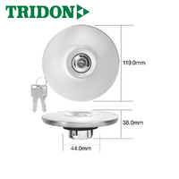 TRIDON LOCKING FUEL CAP TFL215V