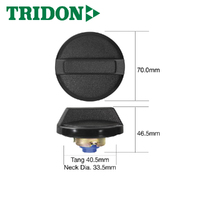 TRIDON NON LOCKING FUEL CAP TFNL210