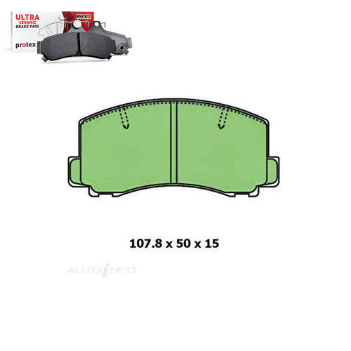 Front Brake Pad Set FOR Holden Astra Mitsubishi Colt Toyota Corolla 82-98 DB1103