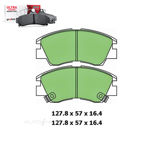 Front Brake Pad Set FOR Mitsubishi Delica Express Pajero Triton 86-14 DB1113 