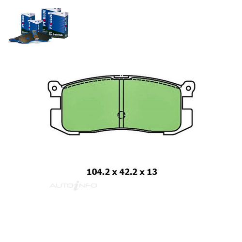 Rear Brake Pad Set FOR Ford Telstar AT TX5 Mazda 626 Capela MX6 84-99 DB1115 