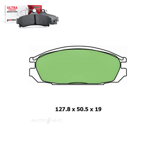 Rear Brake Pad Set FOR Ford Maverick DA Nissan Patrol GQ Safari Y60 87-99 DB1146