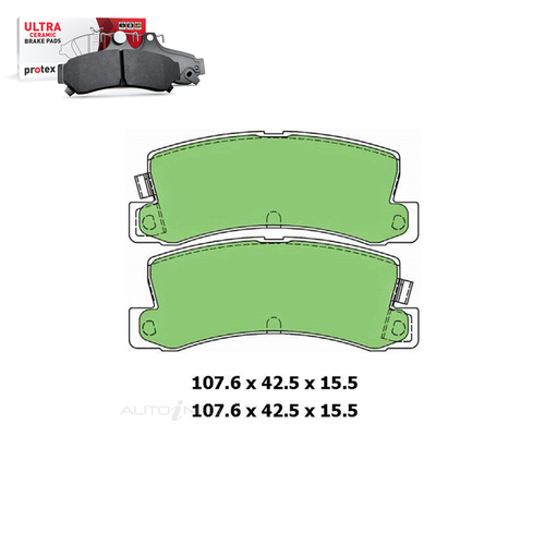 Rear Brake Pad Set FOR Holden Nova LG Toyota Corolla AE70R-AE114R 79-02 DB1147