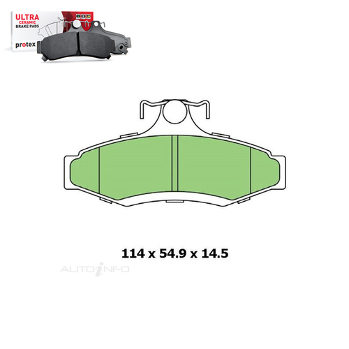 Rear Brake Pad Set FOR Daewoo Leganza Mitsubishi Magna TE-TJ KE-KW 91-05 DB1204 