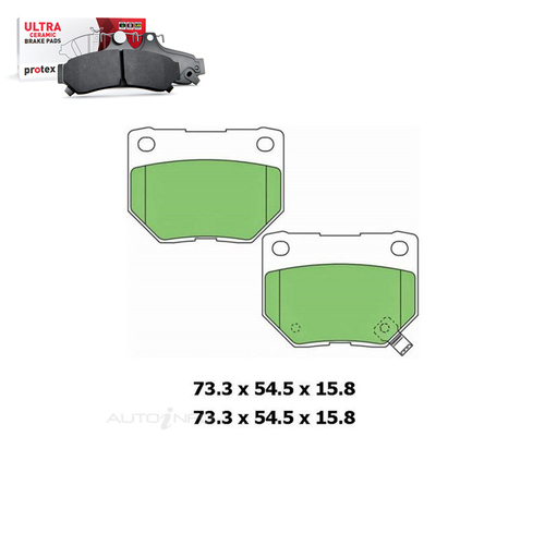 Rear Brake Pad Set FOR Nissan 300ZX Fairlady Skyline Subaru GD-GM 89-05 DB1220 