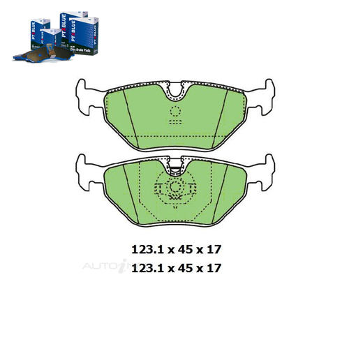 Rear Brake Pad Set FOR BMW 316i 318Ti 325i E36 320D E90 1991-2008 DB1245 