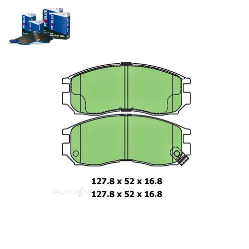 Front Brake Pad Set FOR Mitsubishi Galant Lancer C CE Proton M21 90-12 DB1249 