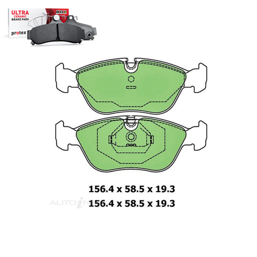 Front Brake Pad Set FOR Volvo 850 AWD C70 S70 V70 V70R 1993-2005 DB1261 