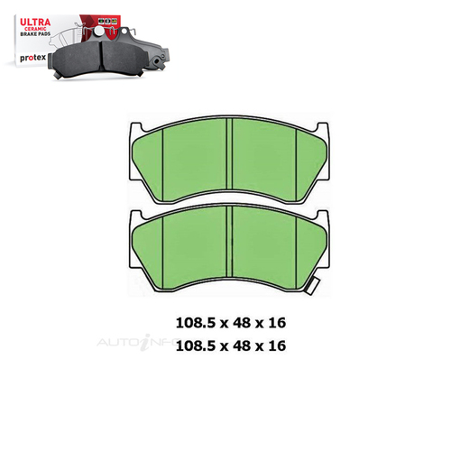 Front Brake Pad Set FOR Nissan Pulsar N15 VZ-R Sunny B14 1995-2000 DB1302 