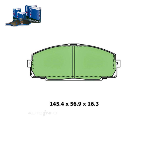 Front Brake Pad Set FOR Toyota Dyna Hiace Toyoace KCH40R-RCH47R 85-05 DB1328 