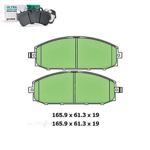 Front Brake Pad Set FOR Nissan Patrol GU GUII 2.8 3.0 4.2 4.5 4x4 DB1361 