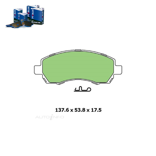 Front Brake Pad Set FOR Subaru Impreza GC-GF WRX Legacy Liberty BG 93-05 DB1363 