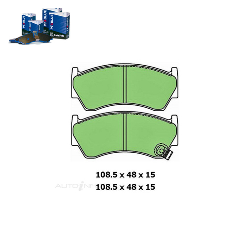 Front Brake Pad Set FOR Suzuki Baleno GTX SY418 1999-2001 DB1367 