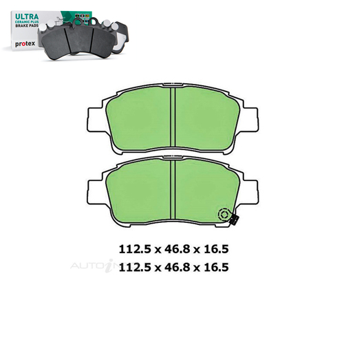 Front Brake Pad Set FOR Toyota Echo NCP10R-NCP13R Sportivo Platz 99-05 DB1378 