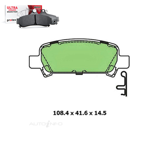 Rear Brake Pad Set FOR Subaru Forester SF-SH Impreza GD Legacy BE 96-13 DB1379 