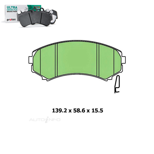 Front Brake Pad Set FOR Mazda MPV Mitsubishi Grandis Pajero NS-NP 99-10 DB1388 