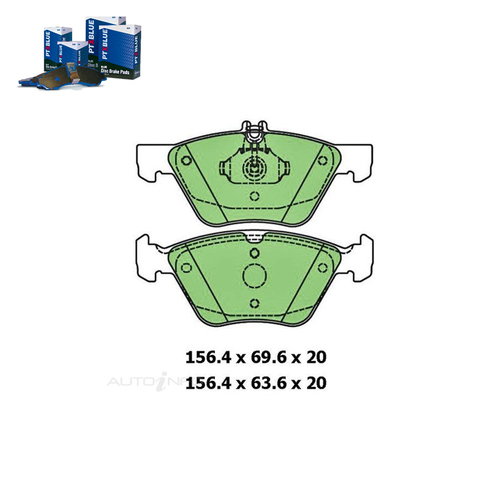 Front Brake Pad Set FOR Mercedes Benz CLK320 CLK430 E240 Ssangyong 93-09 DB1403 