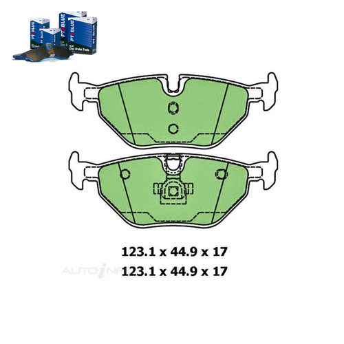 Rear Brake Pad Set FOR BMW 316i 318i 320i 323i Z4 MG ZT Rover 75 91-09 DB1415 