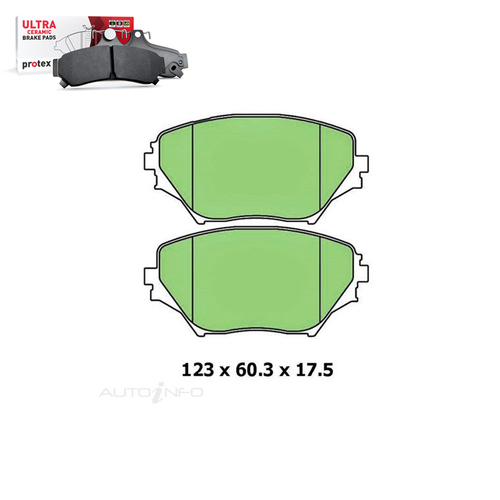 Front Brake Pad Set FOR Toyota RAV4 ACA20R ACA21R ACA22R ACA23R 00-06 DB1432 