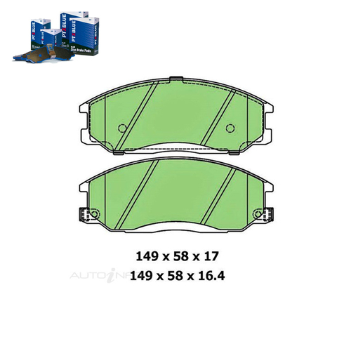 Front Brake Pad Set FOR Hyundai Grandeur XG Sonata Kia Ssangyong 99-09 DB1450 