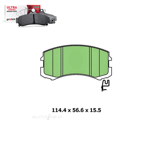 Front Brake Pad Set FOR Mitsubishi Lancer CG CH CT CZ Evo ES LS 01-07 DB1455 