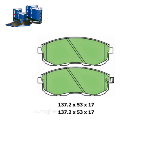 Front Brake Pad Set FOR Nissan Maxima J31 2003-2009 DB1485 