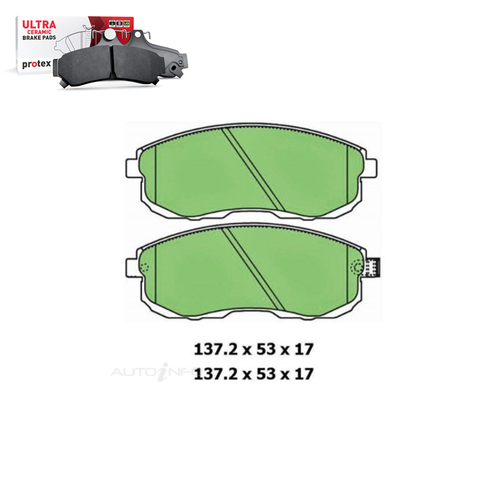 Front Brake Pad Set FOR Nissan Maxima J31 2003-2009 DB1485 