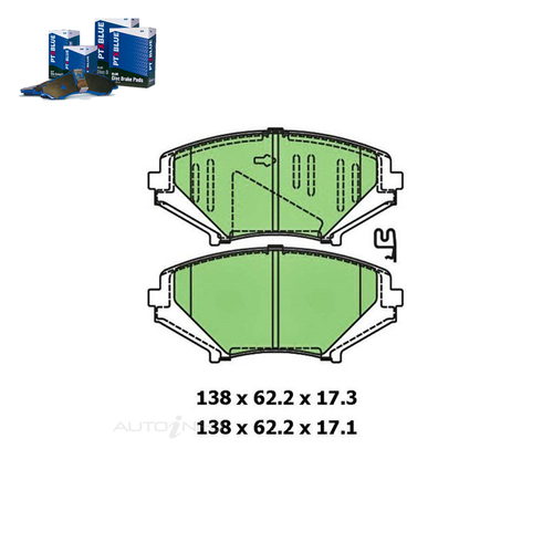 Front Brake Pad Set FOR Mazda RX-8 2003-2012 DB1513 