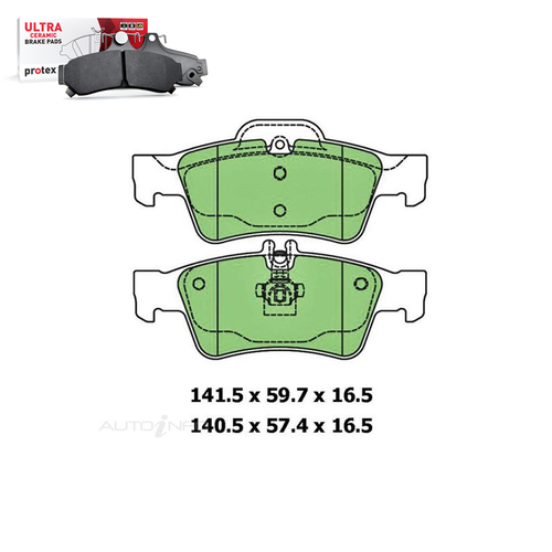 Rear Brake Pad Set FOR Mercedes Benz CL500 E200-E500 S320 SL350 02-14 DB1657 