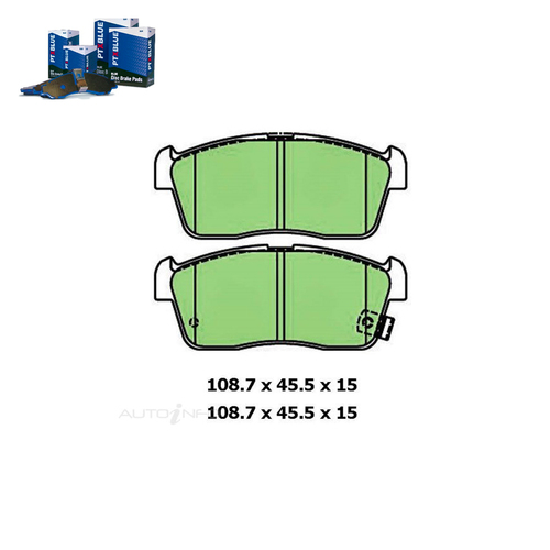 Front Brake Pad Set FOR Holden Cruze YG Suzuki Alto GF Carry Ignis 99-15 DB1674