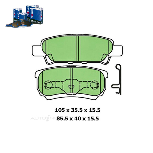 Rear Brake Pad Set FOR Chrysler Sebring Jeep MK Mitsubishi Lancer 94-19 DB1686 