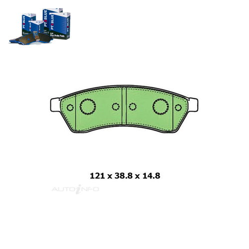 Rear Brake Pad Set FOR Holden Epica CDX CDXi EP 2007-2011 DB1689 