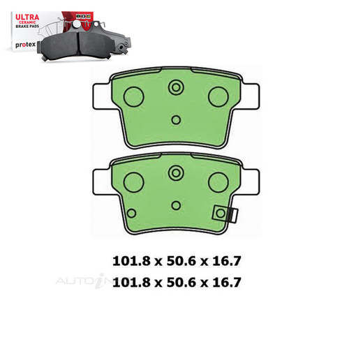 Rear Brake Pad Set FOR Ford Mondeo Jaguar X Type Proton S16 Satria 01-14 DB1713 