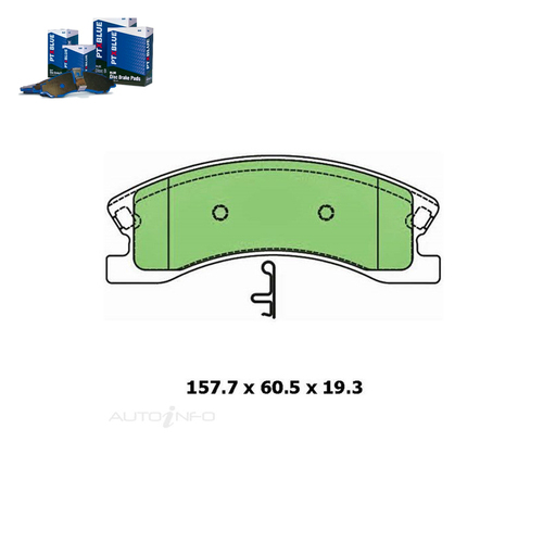 Front Brake Pad Set FOR Jeep Grand Cherokee Laredo Limited WJ WG 99-05 DB1716 