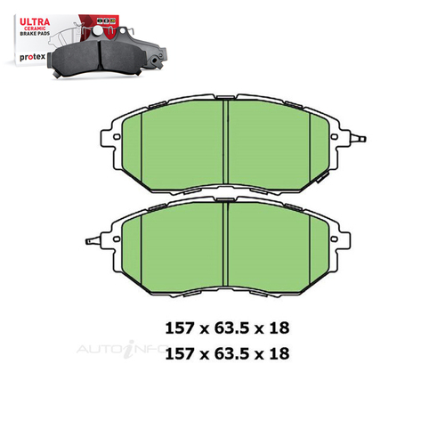 Front Brake Pad Set FOR Subaru Forester SJ Liberty BN Outback WRX 03- On DB1722 