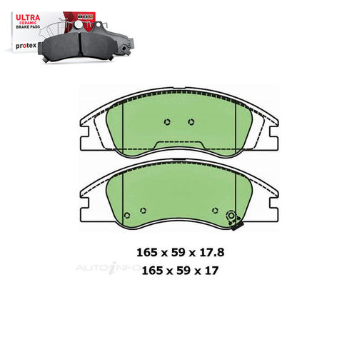 Front Brake Pad Set FOR Kia Cerato LD 2004-2007 DB1727