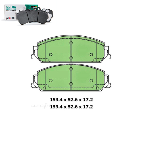 Front Brake Pad Set FOR Holden Commodore VE Caprice WM Statesman WM 2006-2017 DB1765 