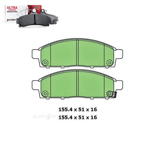 Front Brake Pad Set FOR Mitsubishi Challenger PB PC Triton ML-MR 06- On DB1774 