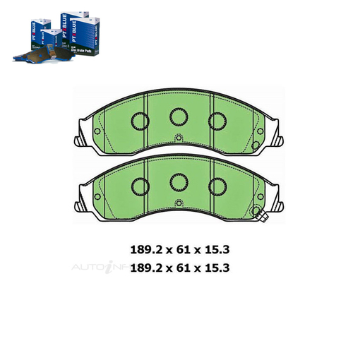 Front Brake Pad Set FOR Mitsubishi 380 DB 2005-2008 DB1778 