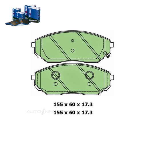 Front Brake Pad Set FOR Kia Magentis Sorento BL 2003-2009 DB1815 