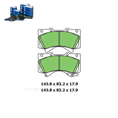 Front Brake Pad Set FOR Toyota Landcruiser UZJ200R VDJ200R Tundra 07- On DB1838 