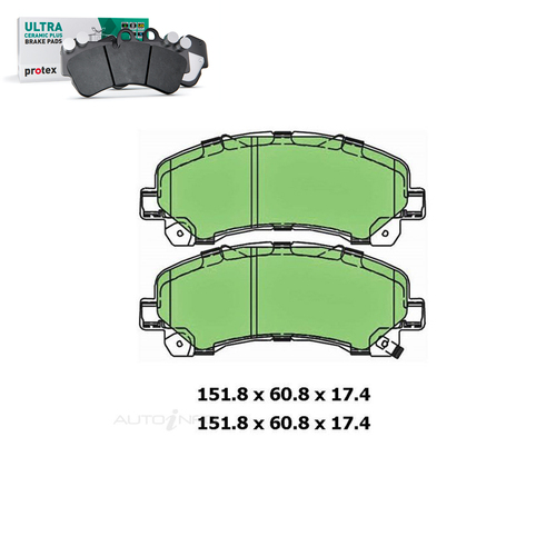 Front Brake Pad Set FOR Holden Colorado Isuzu D-Max MU-X LDV T60 08-On DB1841 