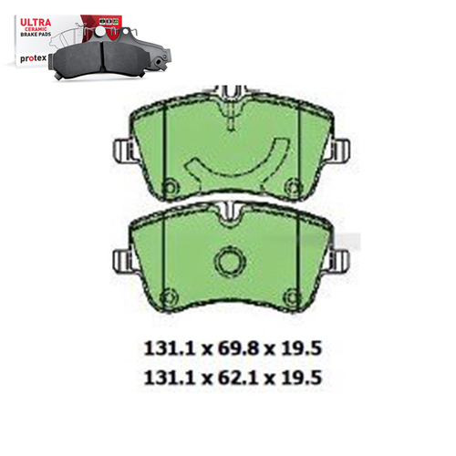 Front Brake Pad Set FOR Mercedes Benz C180 CLK200K-CLK320 SLK300 00-11 DB1921 