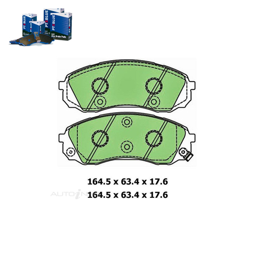 Front Brake Pad Set FOR Hyundai iLoad iMax TQ Kia Carnival VQ 2006- On DB1940 