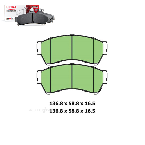 Front Brake Pad Set FOR Mazda 6 GH 2008-2012 DB1942 